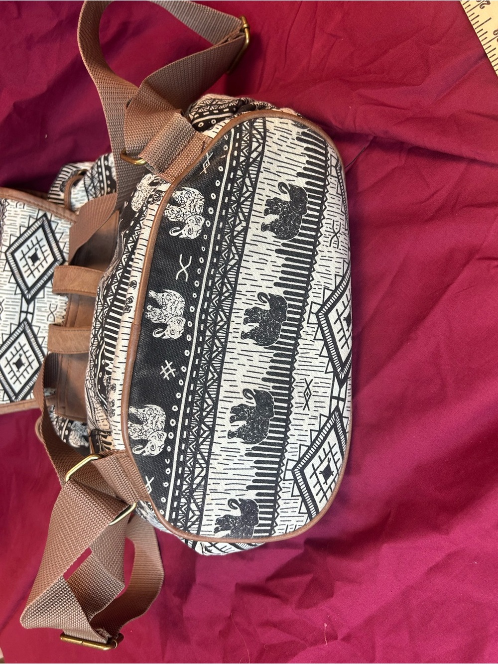 Elephant Drawstring Backpack - Picture 11 of 11